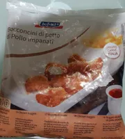 Bocconcini di petto di Pollo impanati