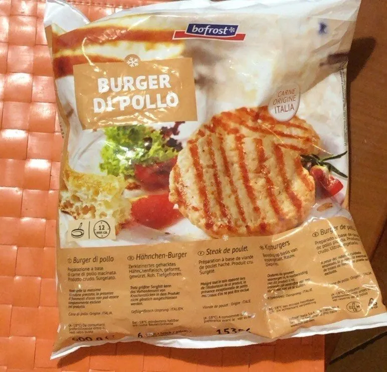 Burger di pollo