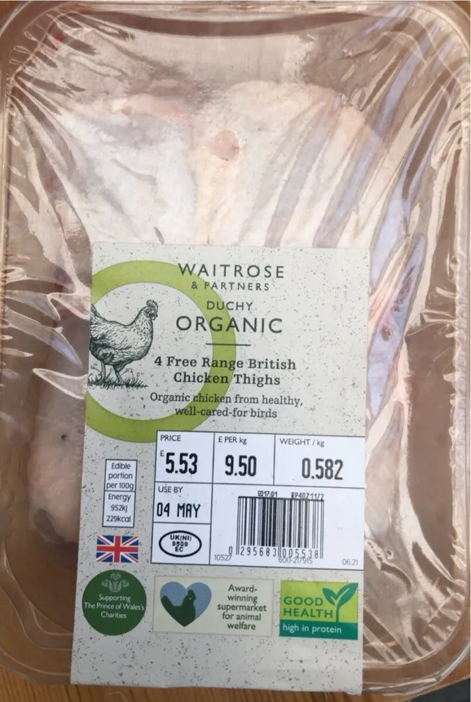 Free range britsh thiighs