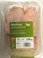 4 flavoursome chicken thighs