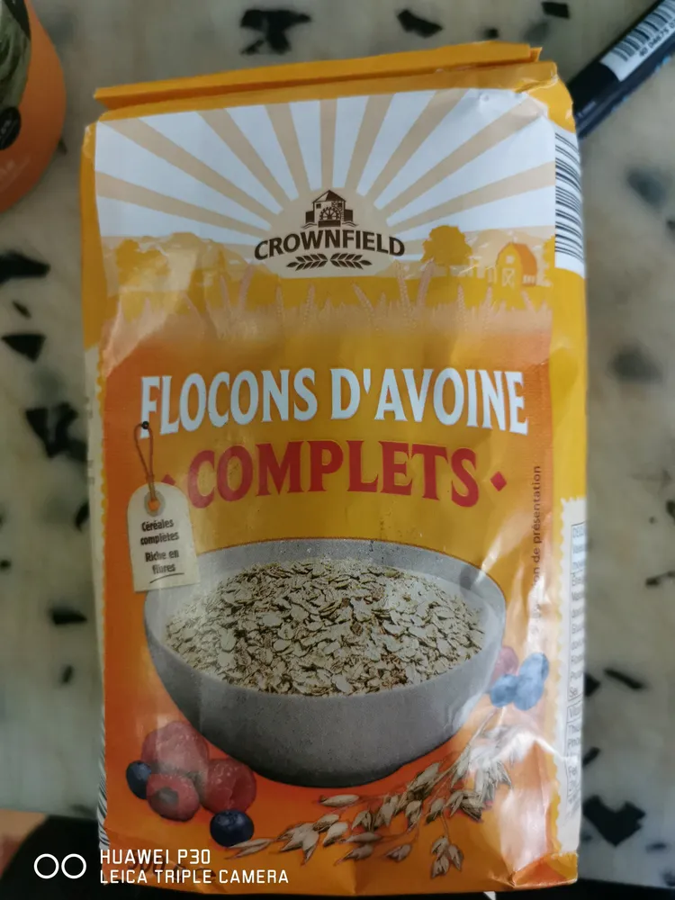 Flocons d'avoine complets