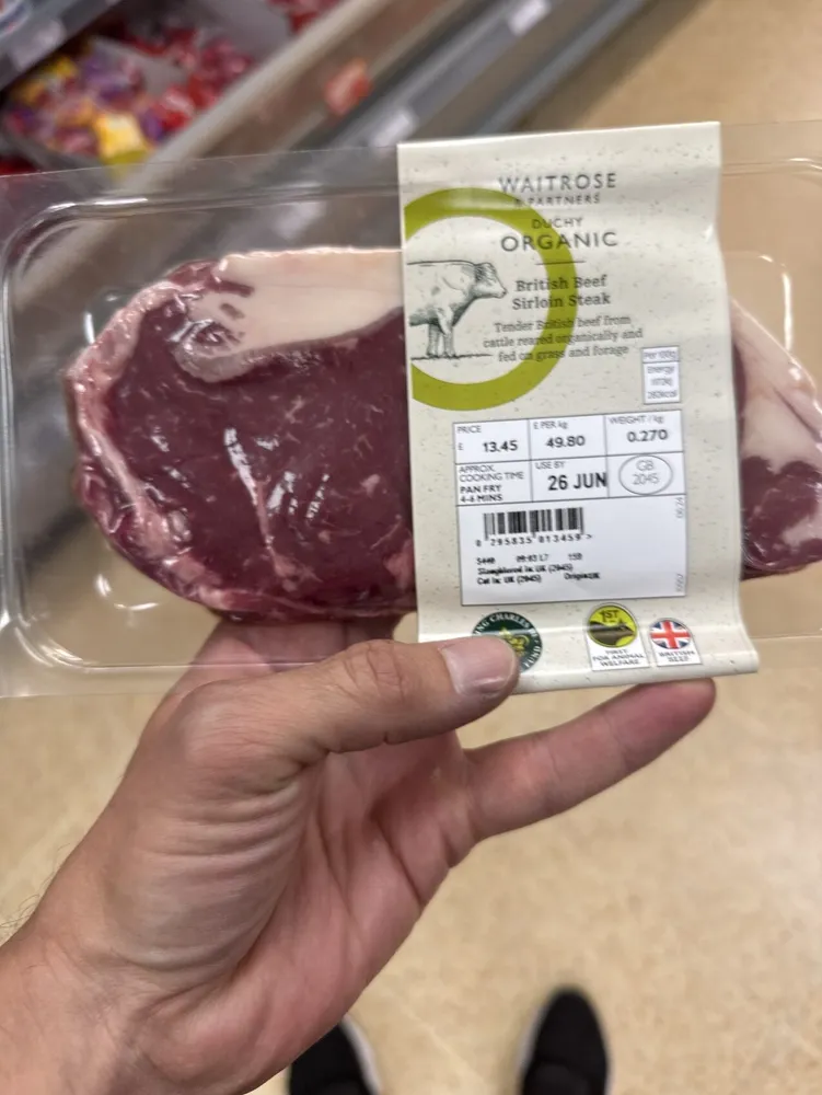 Organic Sirloin Steak