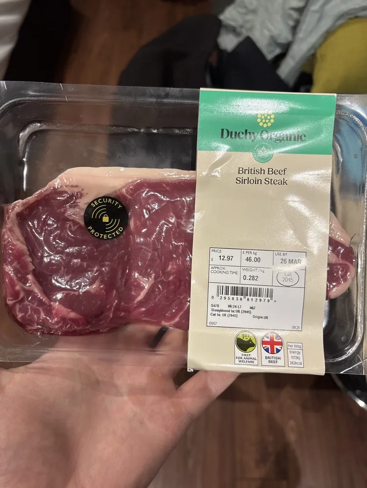 British Beef Sirloin Steak