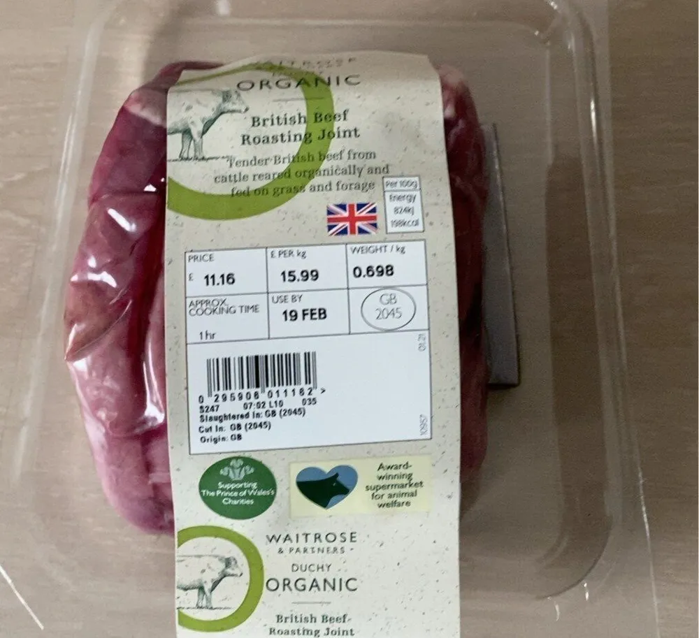 British Beef Roadting Joint