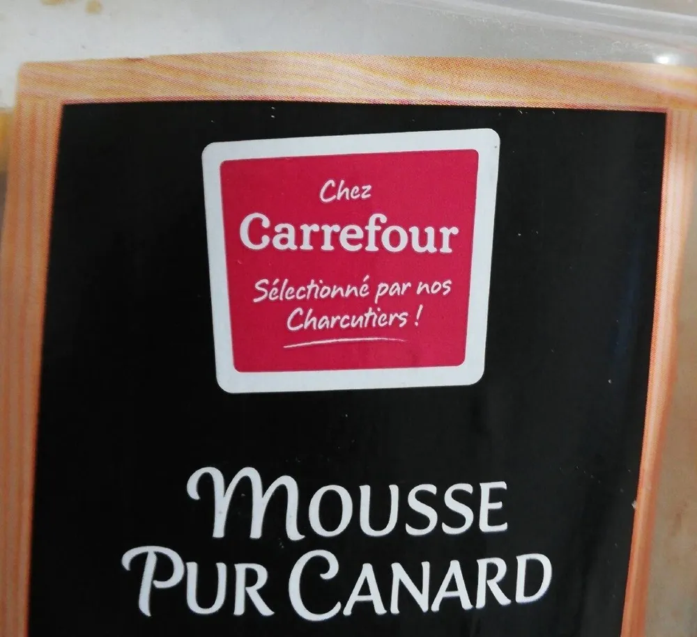 Mousse pur canard