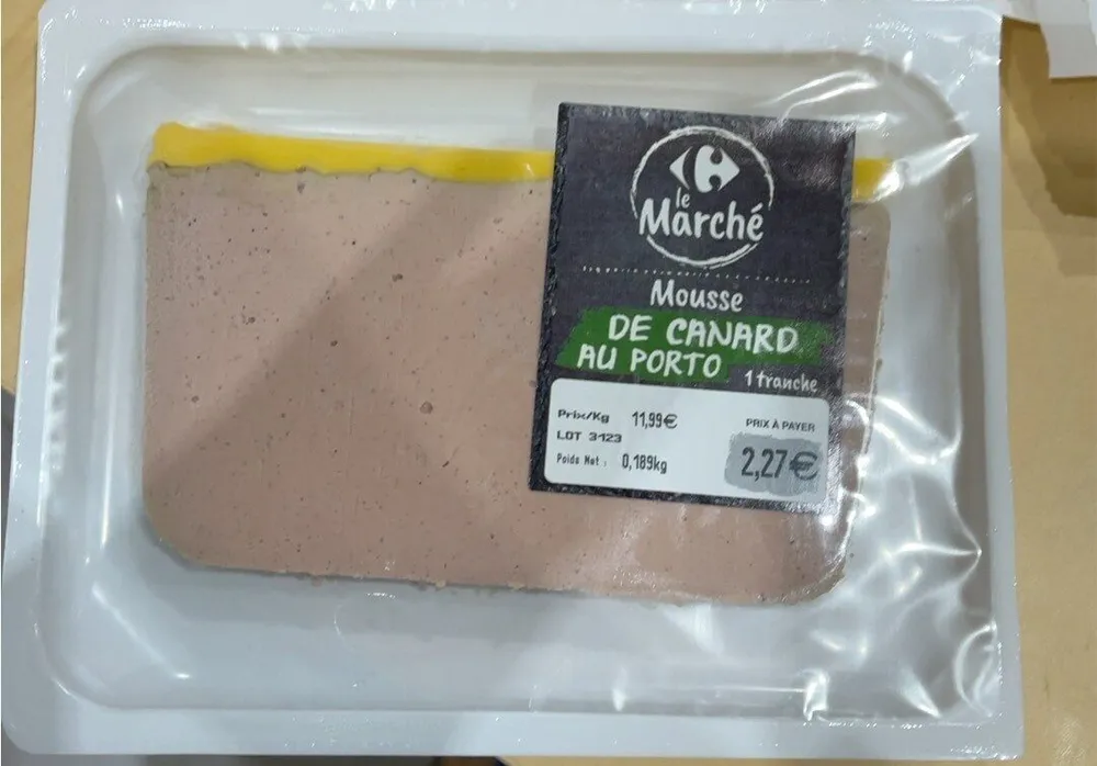 Mousse de canard au porto