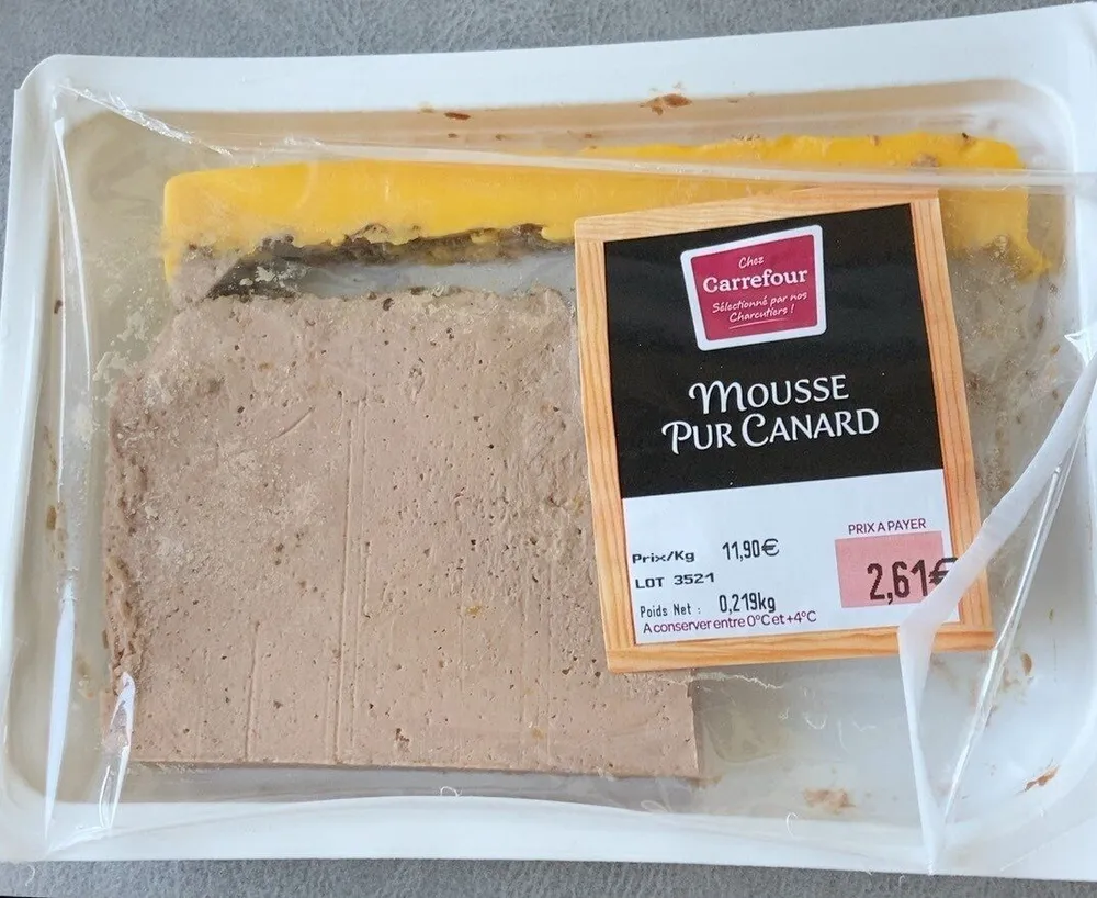 Mousse pur canard