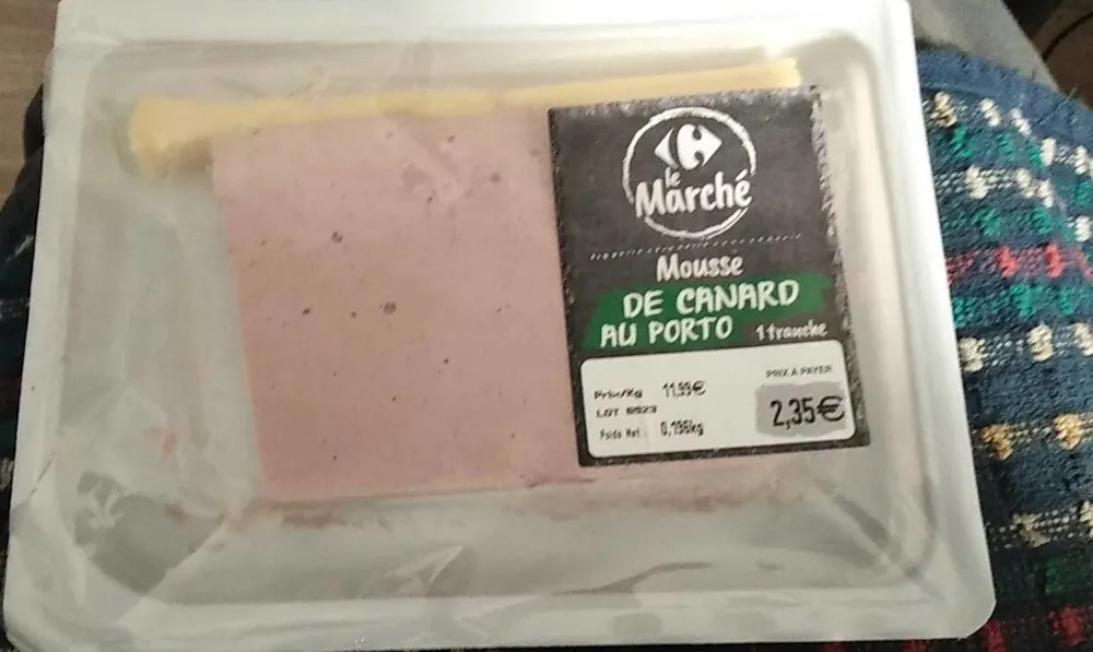 Mousse de canard au porto