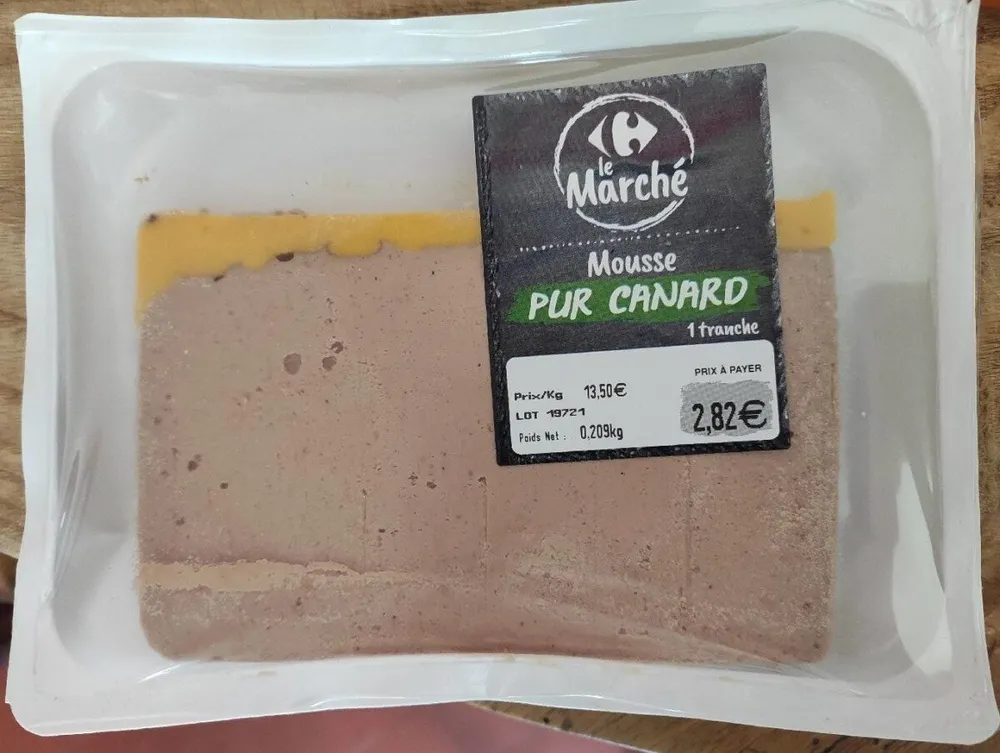 Mousse pur canard
