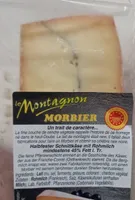 Morbier AOP tranches fabriqué et affiné en Franche-Comté