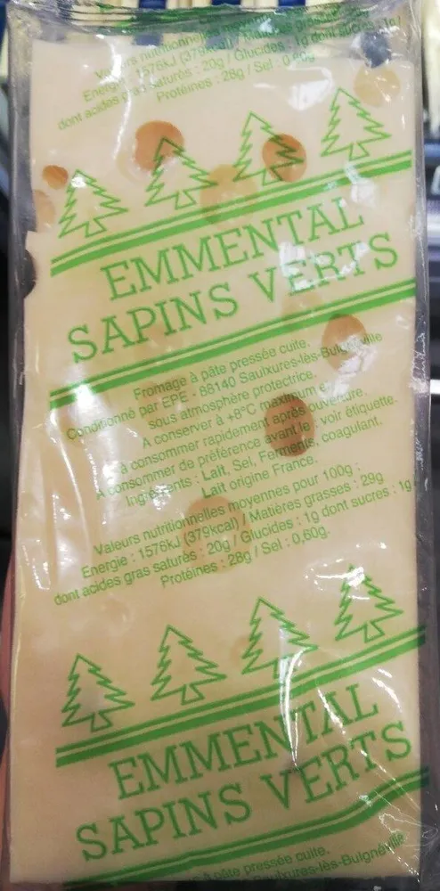 Emmental sapins verts