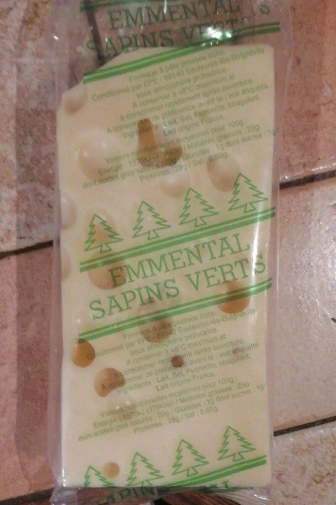 Emmental sapins verts