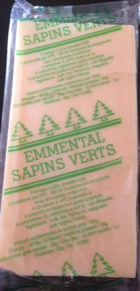 Emmental sapin vert