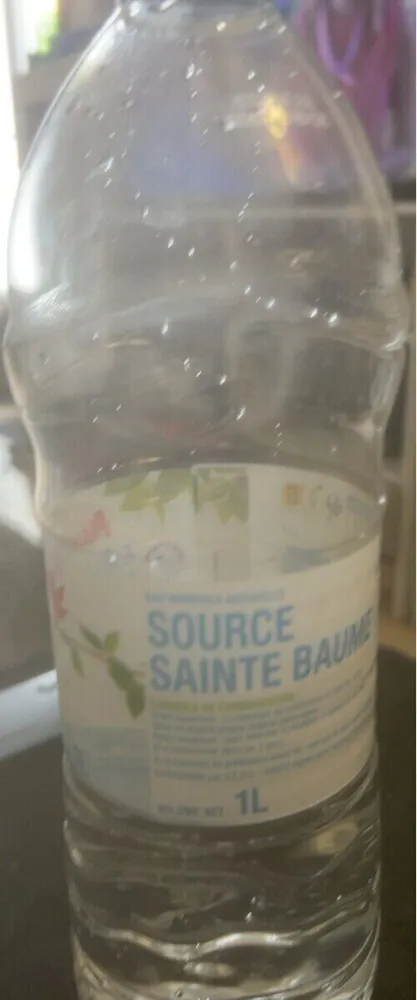 Eau minerale naturelle