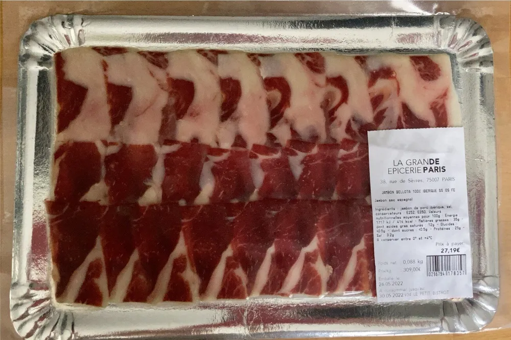 Jambon Bellota 100% IBÉRIQUE