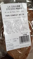 Pain complet bio tranché
