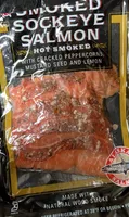 Wild Smoked Sockeye Salmon Hot Smoked