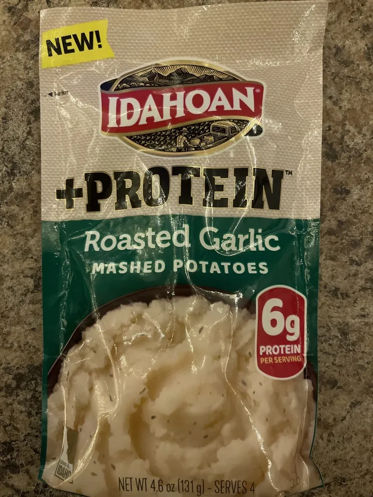 +Protein Roasted Garlic Mashed Potatoes