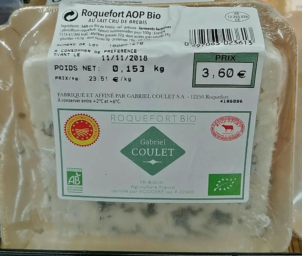 Roquefort AOP Bio