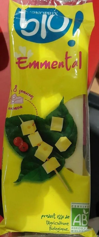 Emmental bio Monoprix
