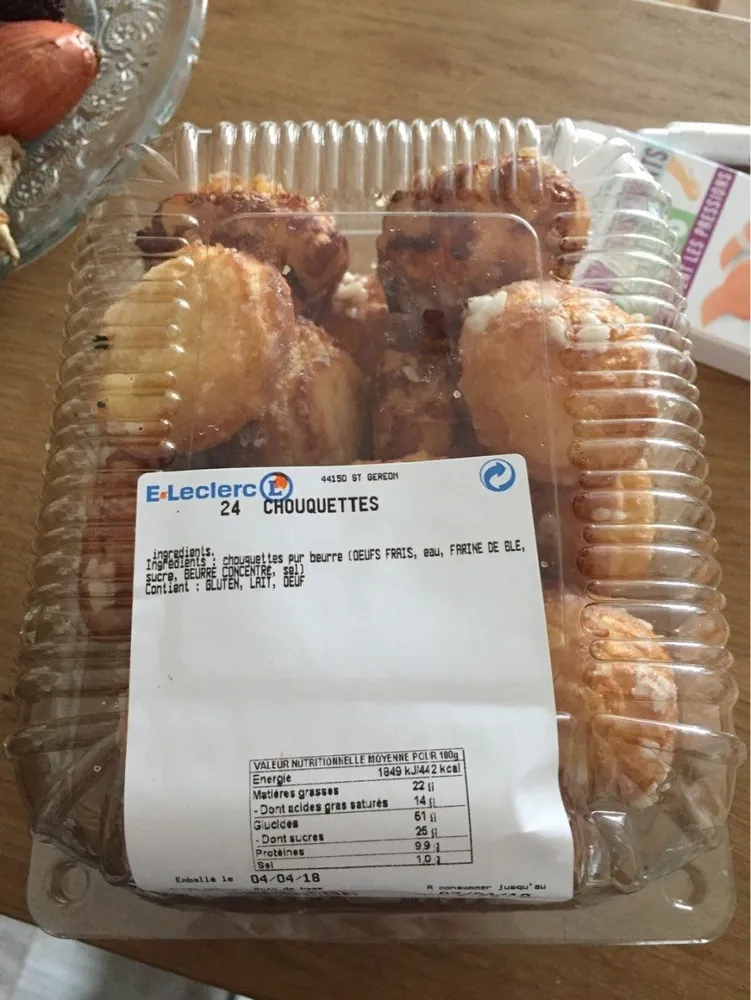 24 chouquettes