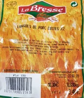 Langues de porc cuites X2