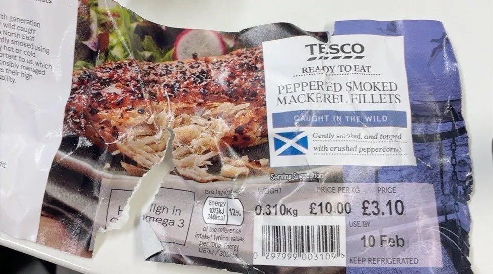 Peppered Smiked Mackerel Fillets