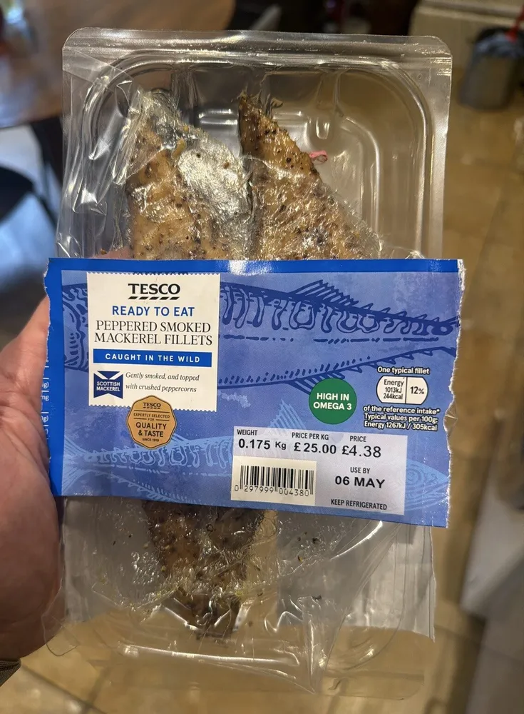Peppered Smoked Mackerel Fillets