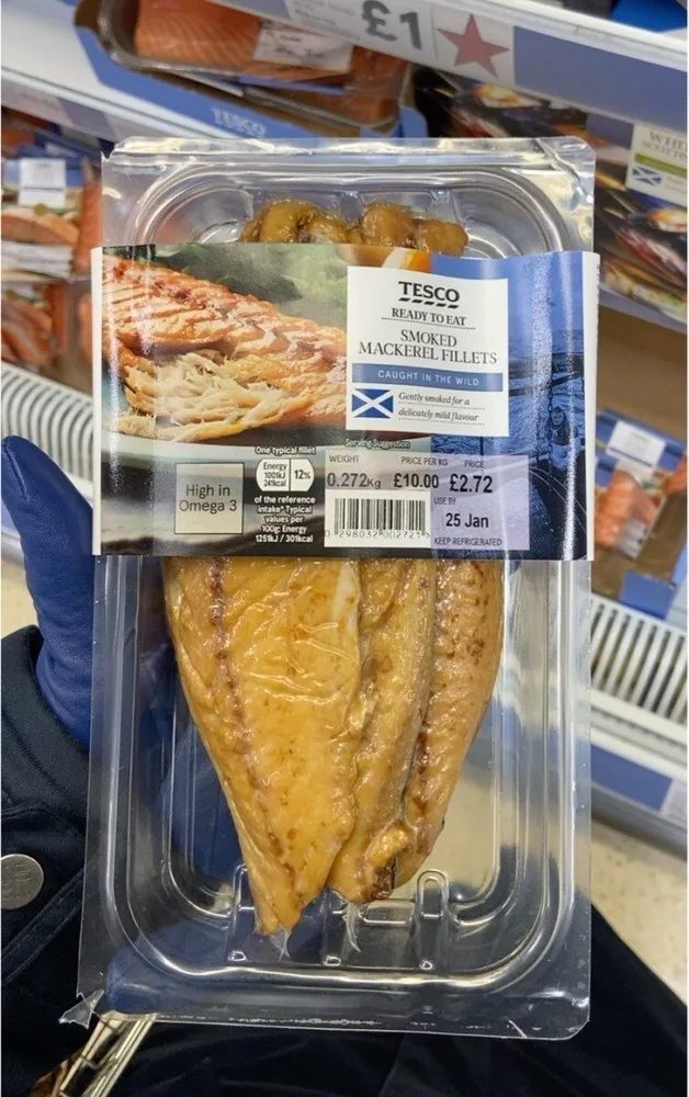 Smoked mackerel