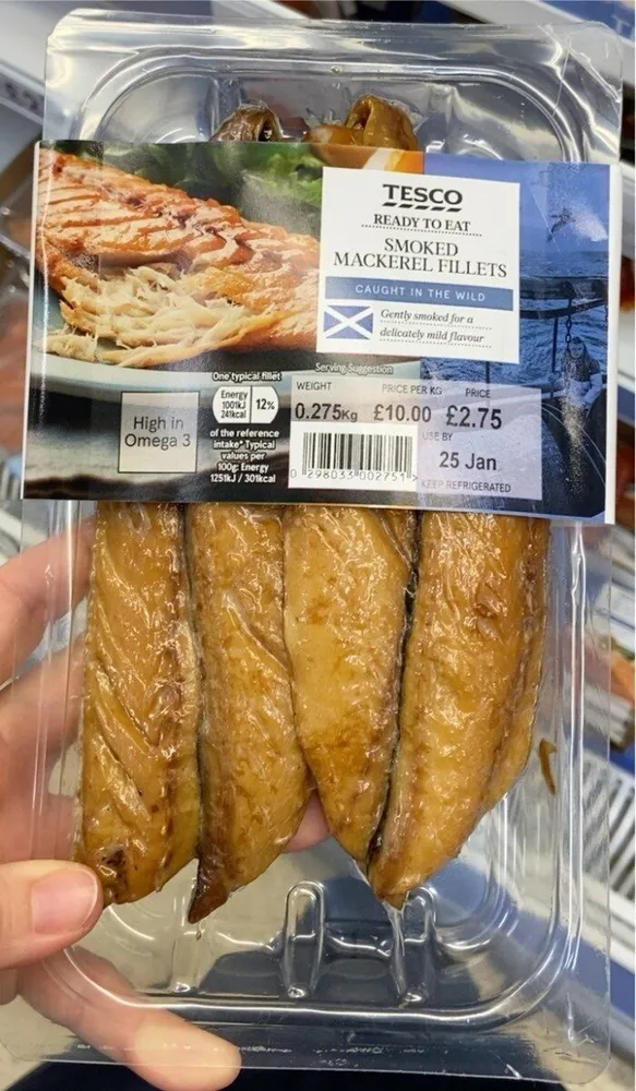 Smoked mackerel