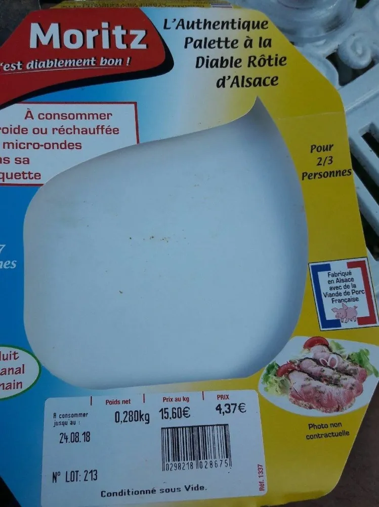 Authentique palette à la diable