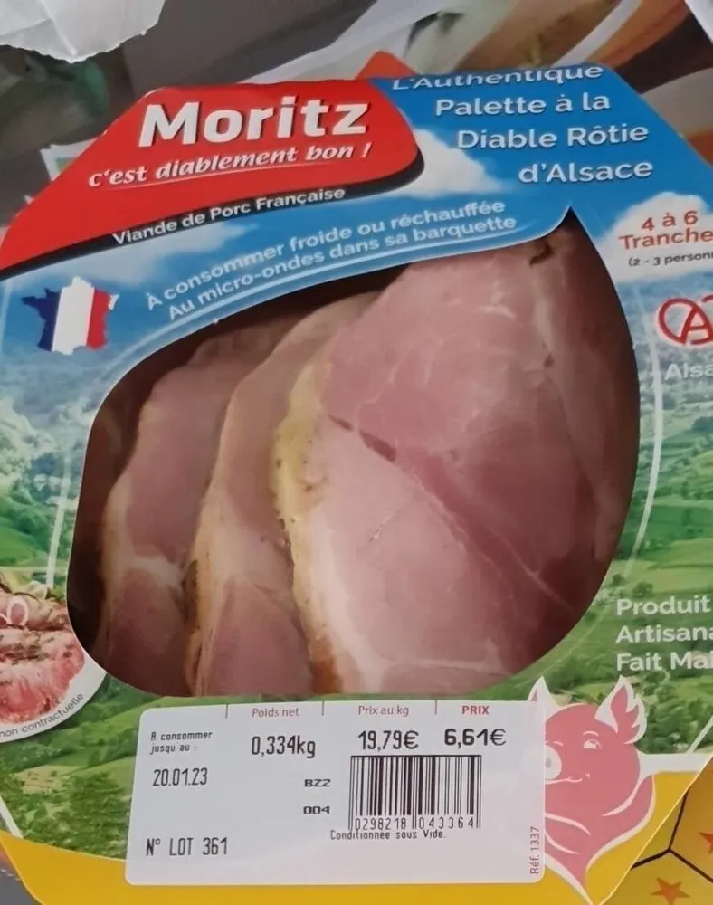 Palette à la diable