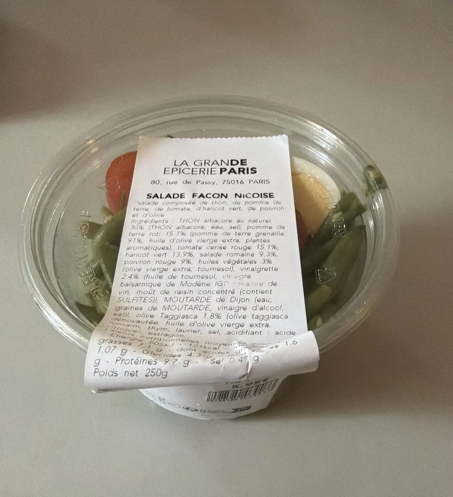 Salade Facon Nicoise