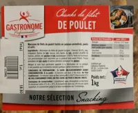 Chunks de filet de poulet