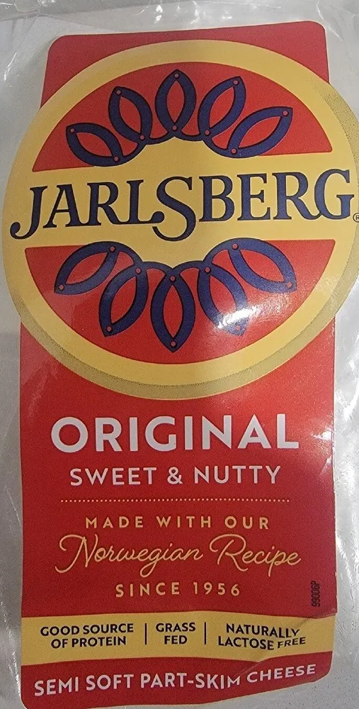 Jarlsberg Original Sweet And Nutty Semi Soft Skim Cheese