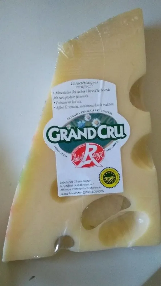 Emmental Grand cru