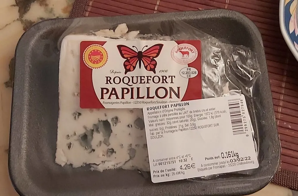 Roquefort papillon