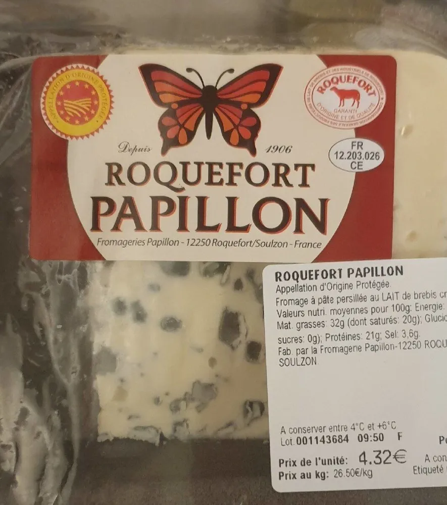 Roquefort Papillon