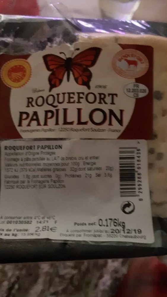 Roquefort papillon