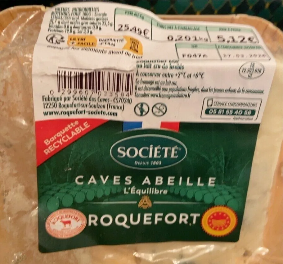 Roquefort Caves Abeille l’Equilibre