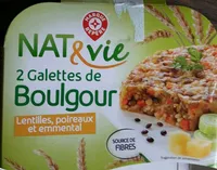 2 galettes de boulgour