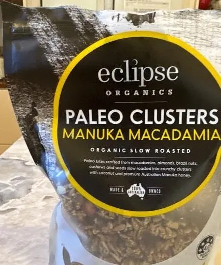 Paleo clusters macadamia