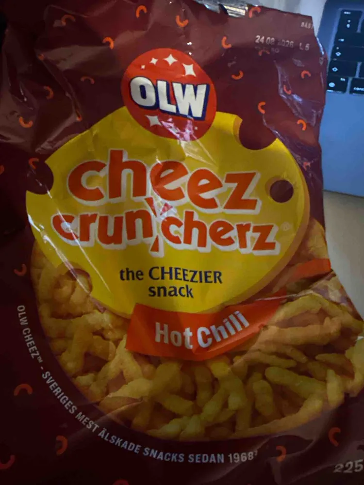 Cheez Cruncherz Hot Chili