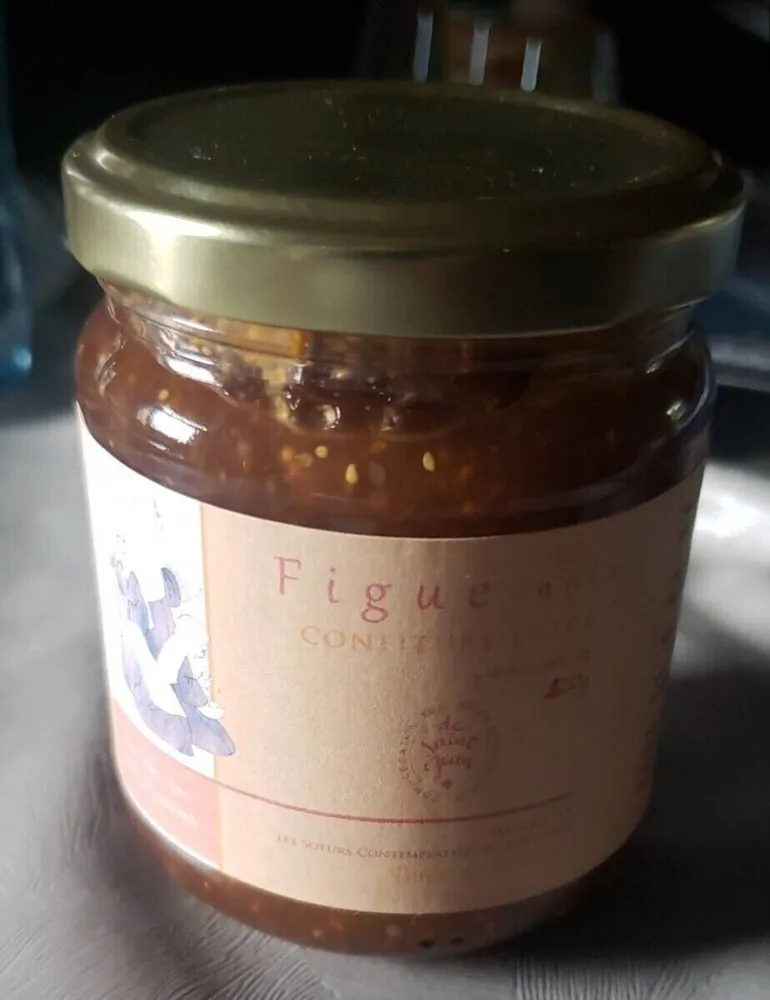 Confiture figue noix