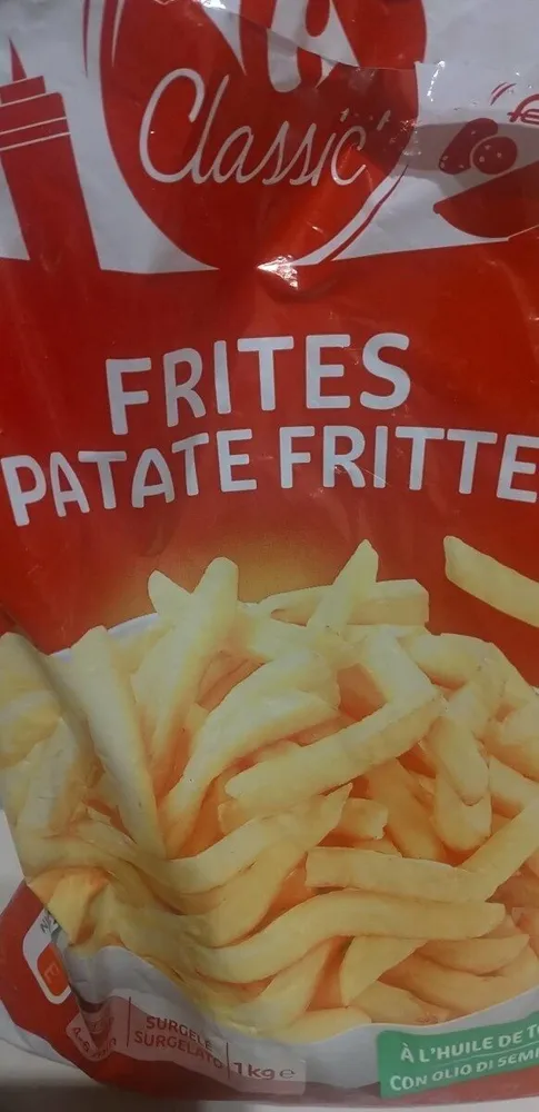 Frites papate fritte classic