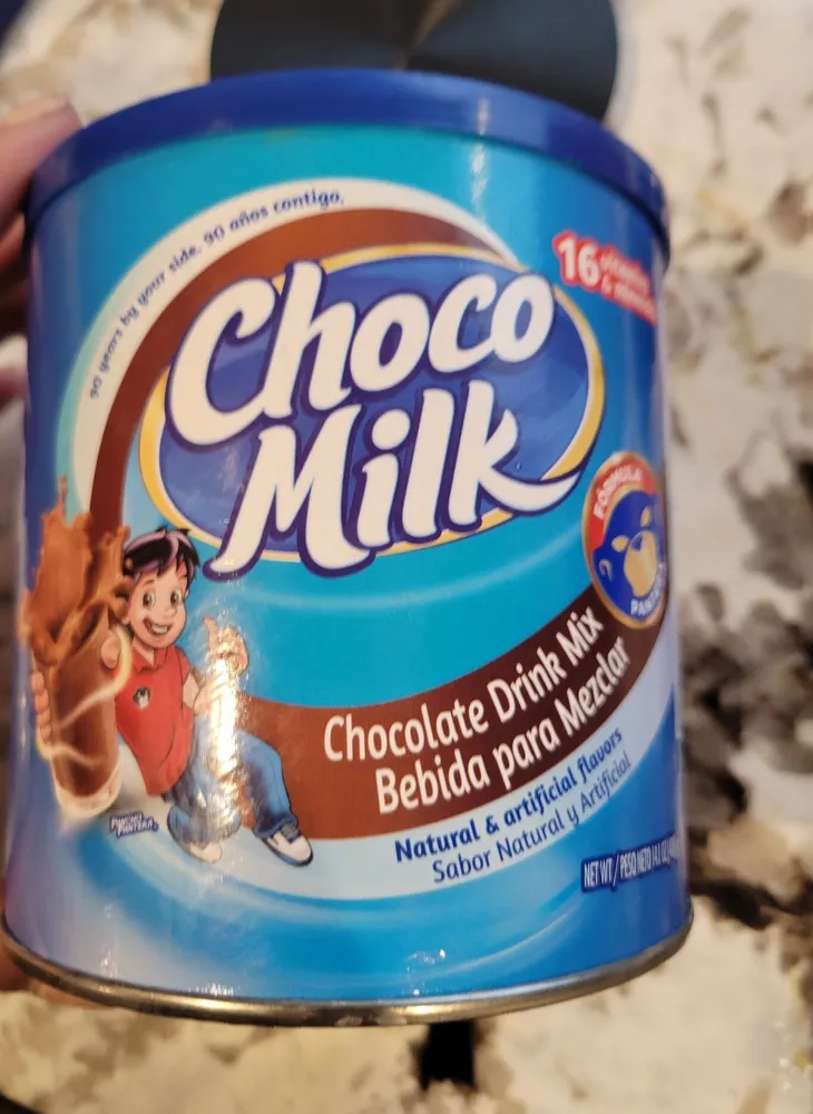 Choco milk powder drink mix