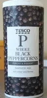 Whole Black Peppercorns