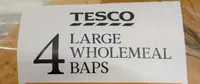 Wholemeal baps