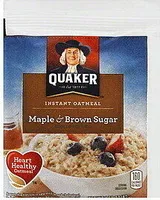 Instant Oatmeal Maple & Brown Sugar