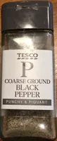 Course ground black pepper
